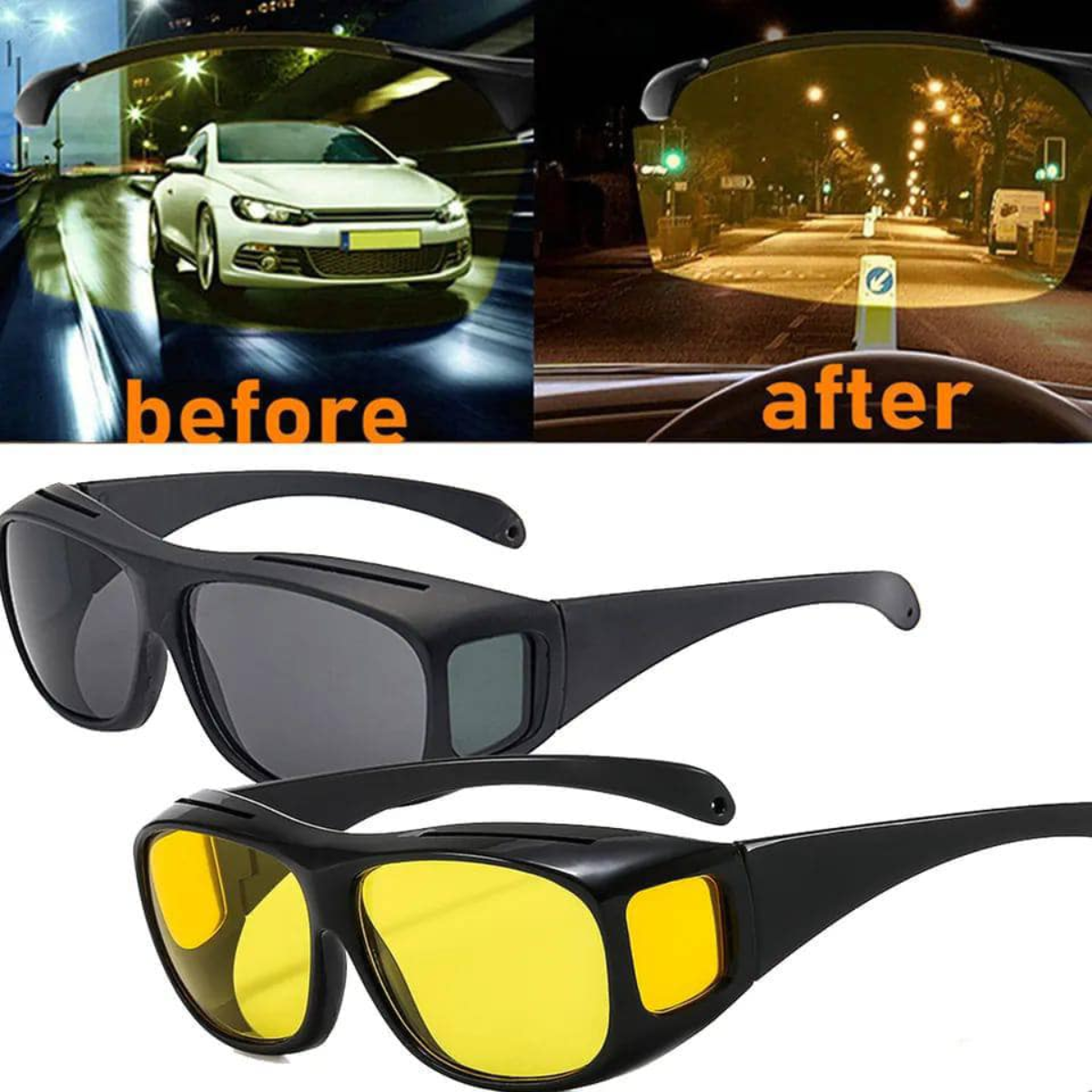 💪 ¡RECUPERA TU CONFIANZA AL VOLANTE! X2 Gafas de Conducción HD