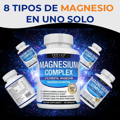 💥 OFERTA RELÁMPAGO | Magnesio 8 en 1 Bioforce + Envío Gratis
