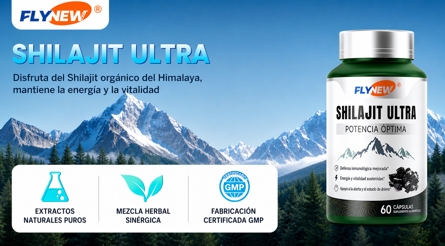 SHILAJIT ULTRA - 60 CAPSULAS
