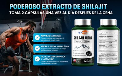 SHILAJIT ULTRA - 60 CAPSULAS